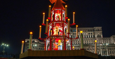 Piramida de Crăciun va fi inaugurată sâmbătă, la Târgul de Crăciun București